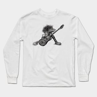 Lizard Lead Guitar Long Sleeve T-Shirt